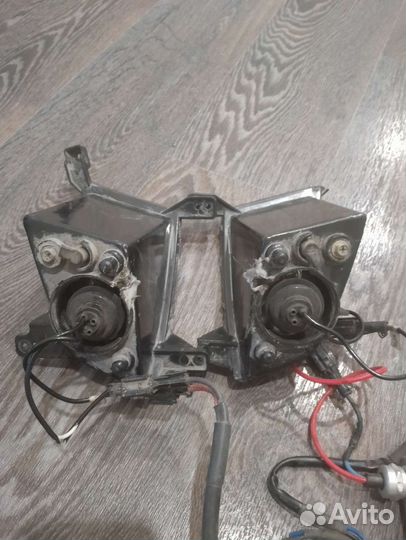 Птф туманки Приора с ксеноном