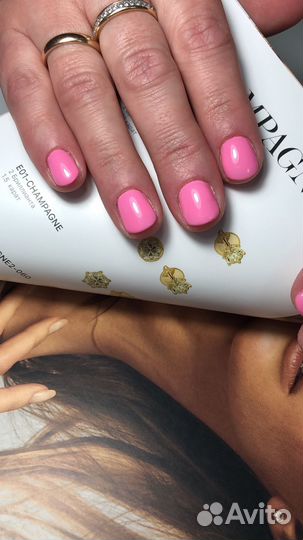 Маникюр с покрытием гель лак