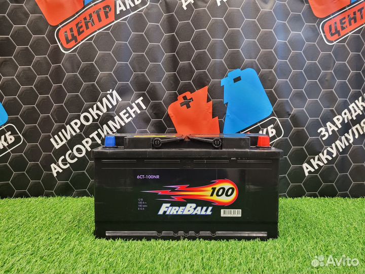 Аккумулятор fire ball 100 Ah о.п