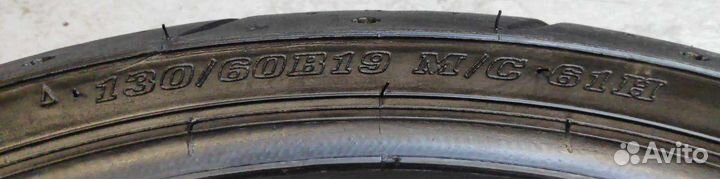 Моторезина dunlop D408F 130/60R19 m/c61h