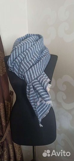 Шарф льняной Borelli 190*70 унисекс