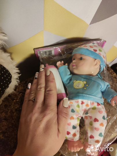 Пакет игрушек для девочки,новое