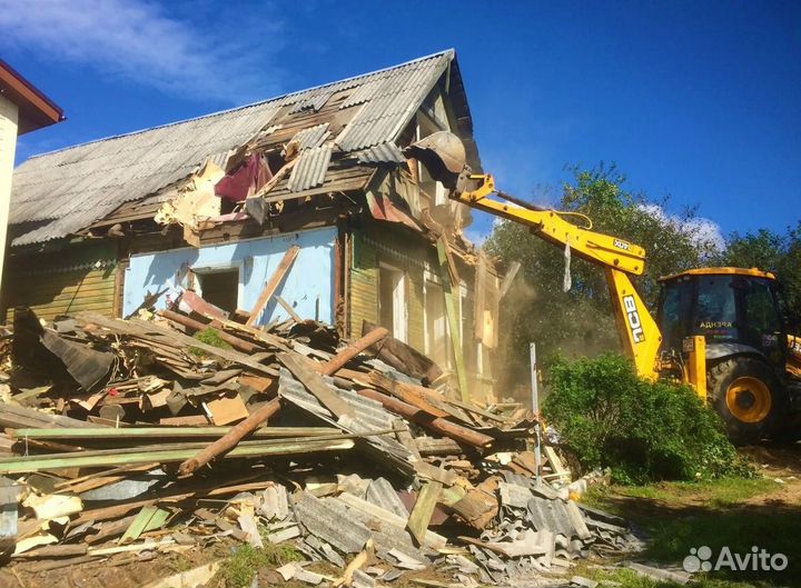 Демонтаж старых построек