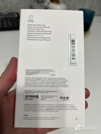 Чехол apple iPhone SE новый ориг