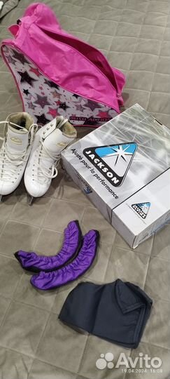 Фигурные коньки jackson 30