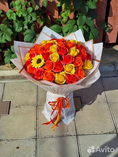 Мыльные розы