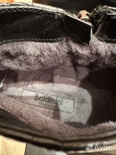 Ботинки мужские зимние Baldinini made in italy
