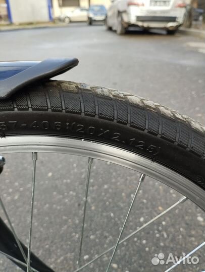 Велосипед складной на 6 скоростей