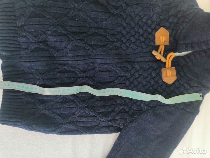 Утепленная толстовка с капюшоном (122-128)