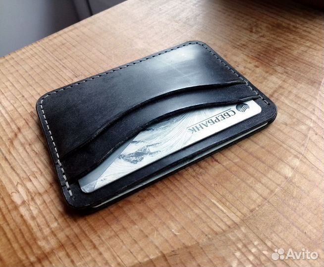Кардхолдер из натуральной кожи