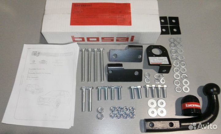 Фаркоп Киа (Kia) Sorento 2012-2015; Hyundai Santa