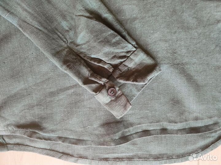 Рубашка мужская лен 100 %