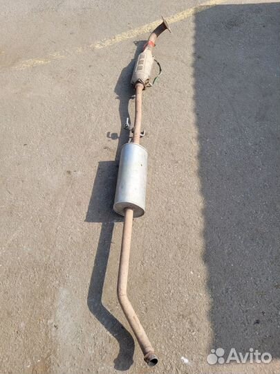 Резонатор глушителя на Honda CR-V 3