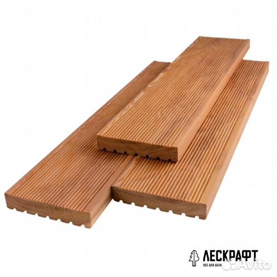 Террасная доска Вельвет 27*142*6000 сорт ав