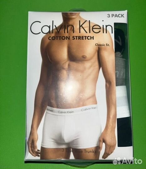 Calvin Klein комплект из трёх пар боксеров