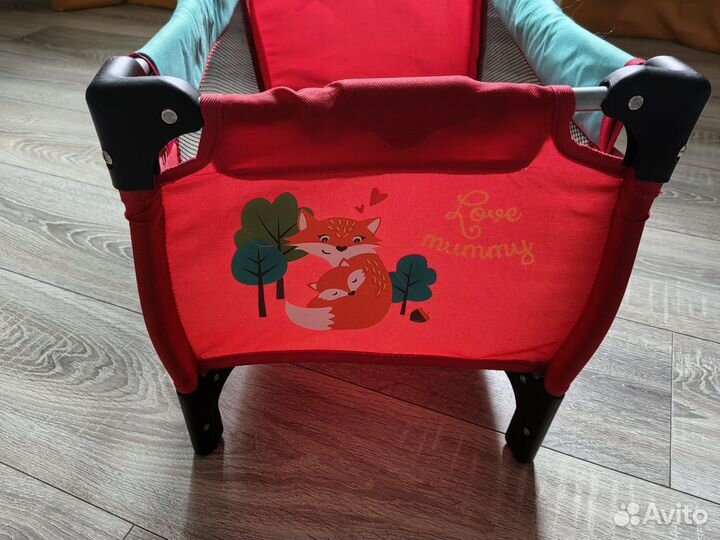 Кроватка-манеж для кукол