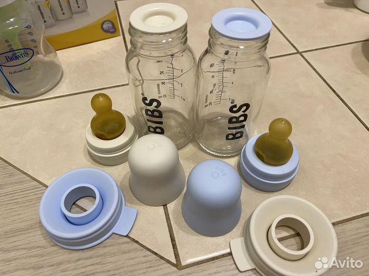 Бутылочки для кормления стекло