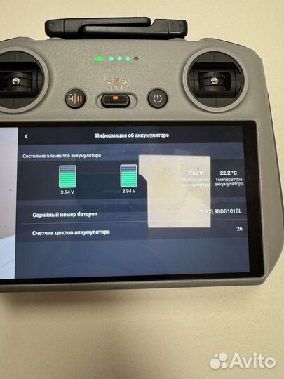 Батарея DJI mini 3/4 pro Б/у