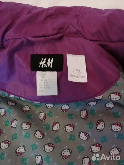 Жилетка H&M Hello Kitty 98 104 110