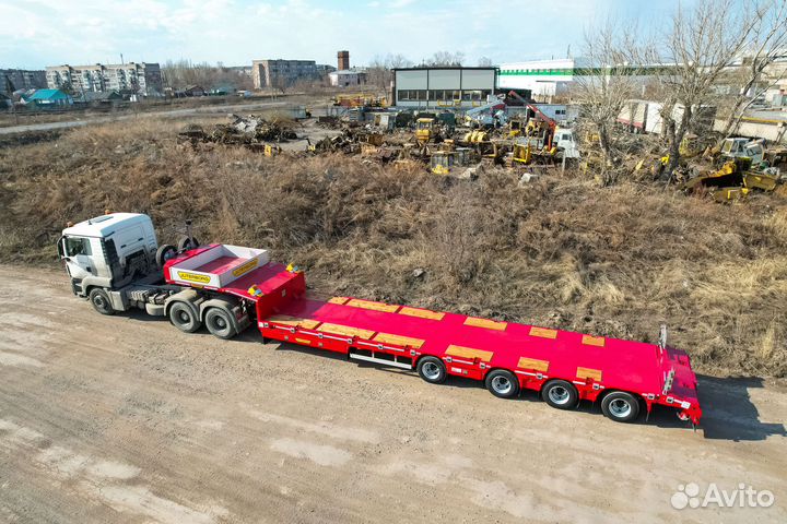 Полуприцеп трал (тяжеловоз) Juterborg 985244, 2023