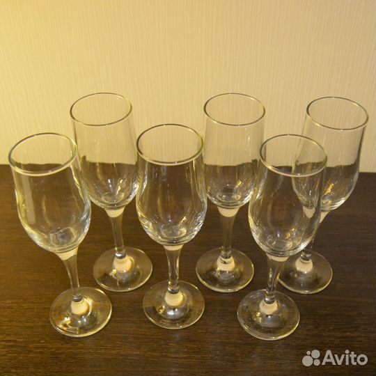 Бокалы для шампанского набор