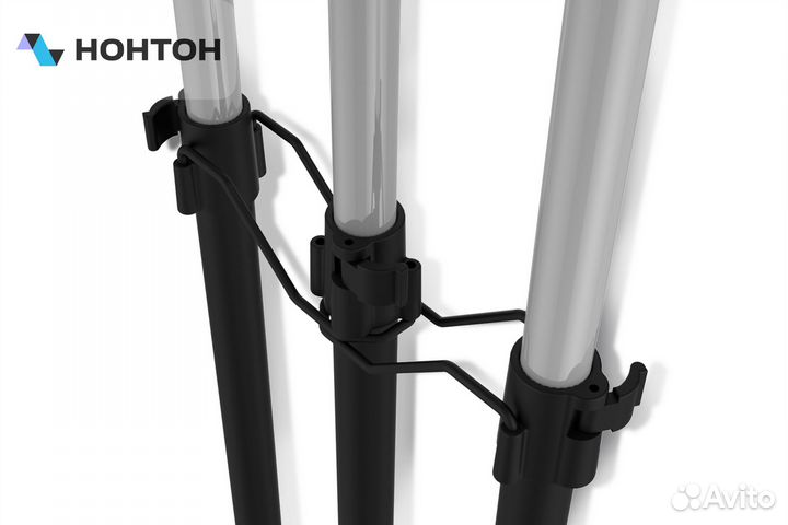 Вешалка SHT-WR6 черный / черный муар / хром лак