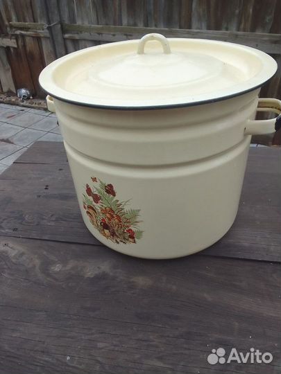 Кастрюля эмалированная 20 л