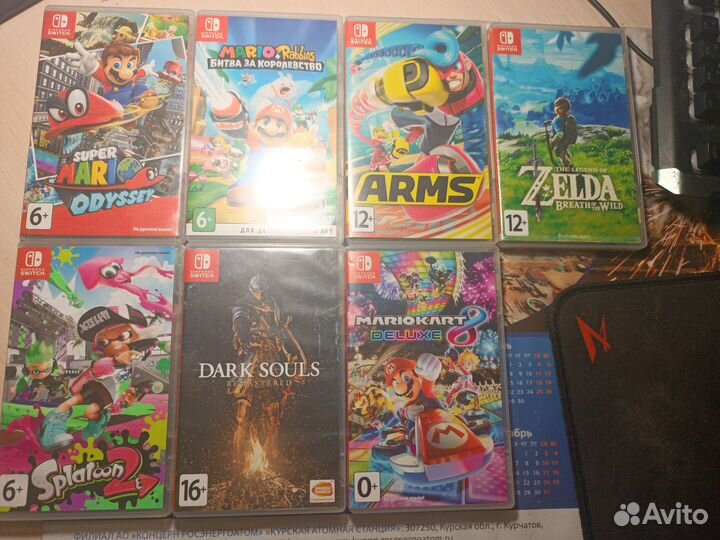 Картриджи Nintendo Switch
