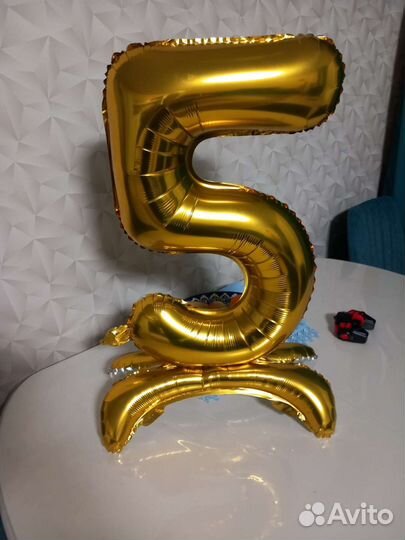 Цифра 5 на день рождения