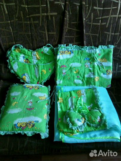 Постельное белье в детскую кроватку