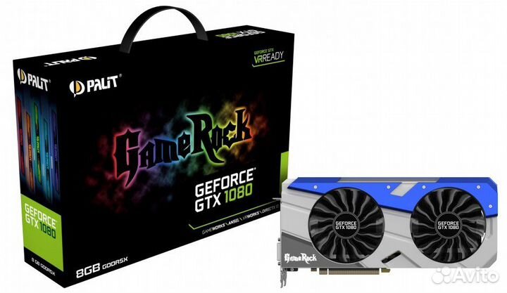 Palit gtx 1080 GameRock 8Gb