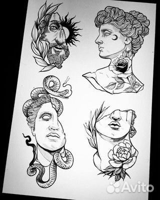 Молель на тату