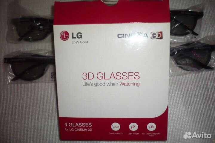 Очки 3Д от LG