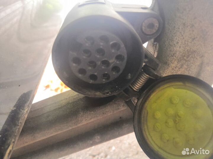 Адаптер с немецкой машины на российский прицеп