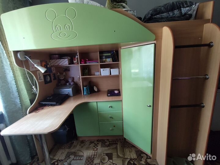 Кровать чердак