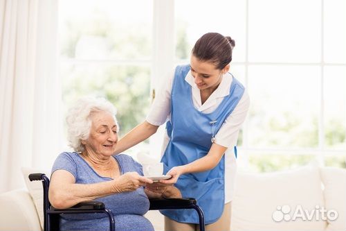 Сиделка с проживанием вахта