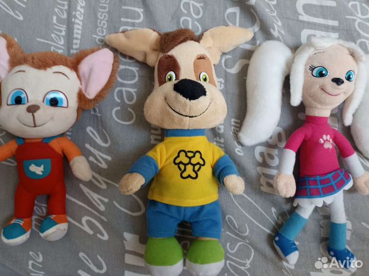 Мягкие игрушки барбоскины