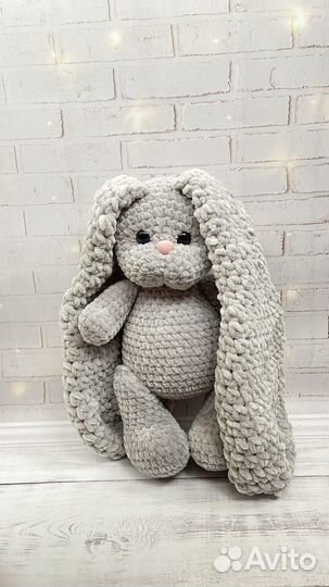 Вязанный зайка