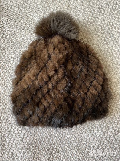 Шапка женская норковая