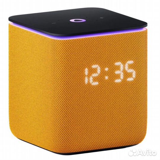 Яндекс станция миди с zigbee желтая