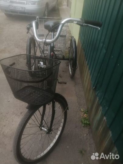 Велосипед трехколесный для взрослых