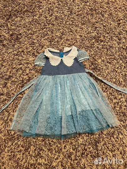 Комбинезон и платья для девочки 80 86 92
