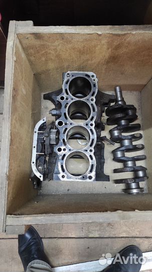 Блок цилиндров 3s fe