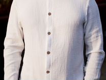 Рубашка мужская из муслина
