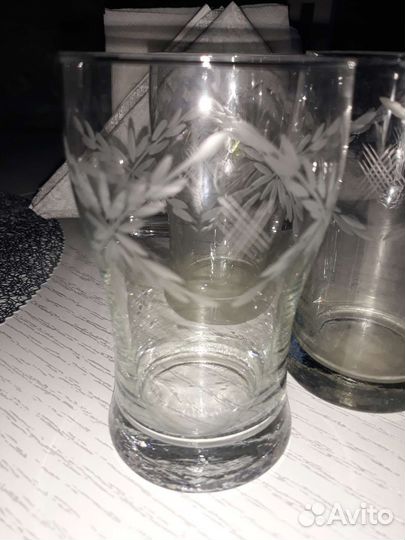 Хрустальные стаканы