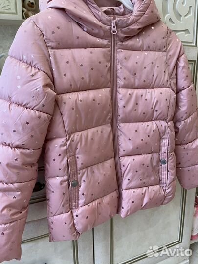 Куртка теплая для девочки 134