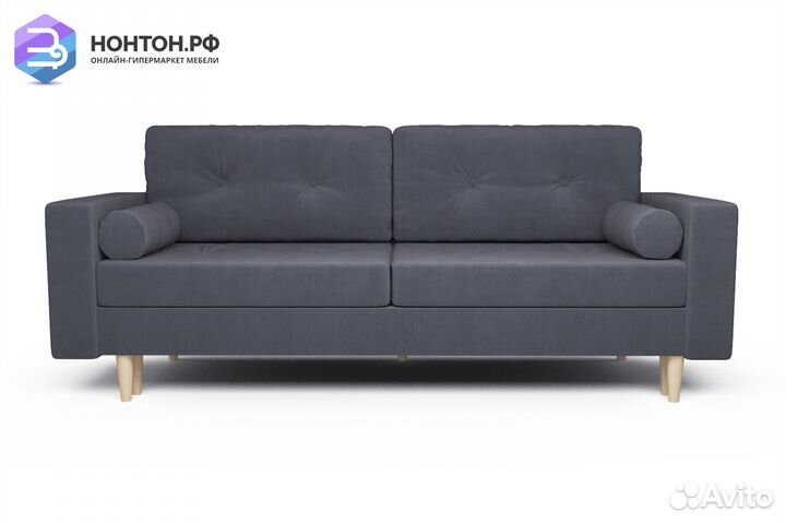 Диван тик-так Белфаст серый