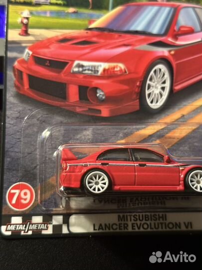 Hot wheels premium mitsubishi lancer