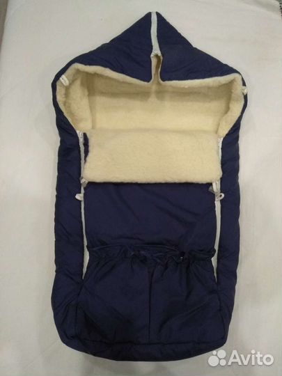 Зимний конверт в коляску