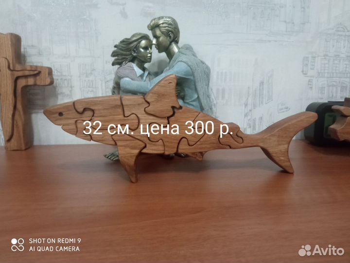 Пазлы для малышей из дуба